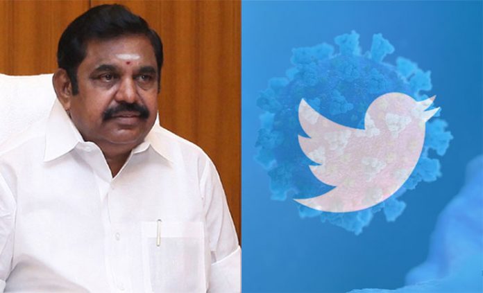 tamilnadu cm edappadii palaniswami helps to people via twitter