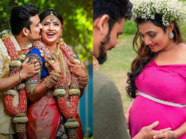 myna nandhini blessed with baby boy