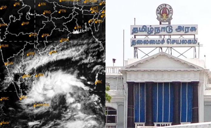 tamilnadu govermment precaution nivar cyclone