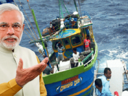 modi helps to tamilnadu fisherman