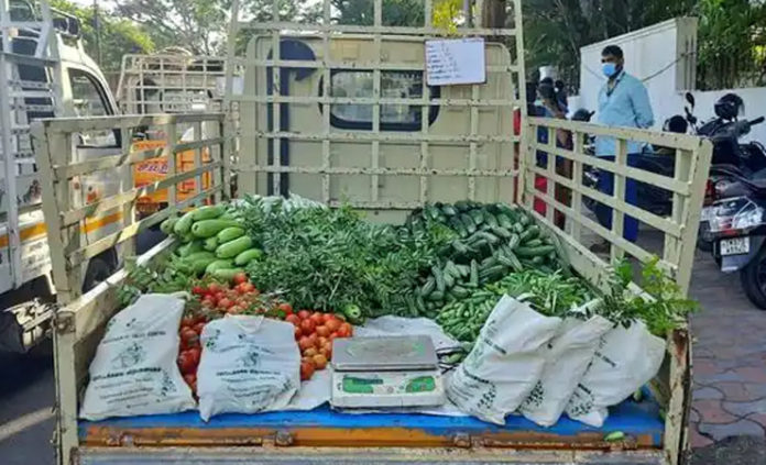 chennai corporation vegetable vehicle