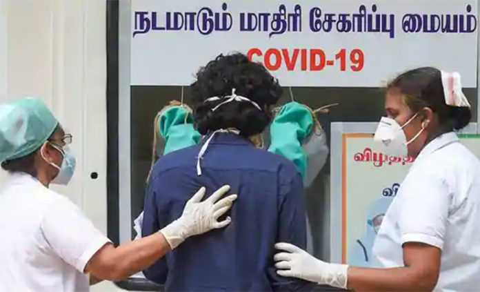 corona discharge patients in tamilnadu