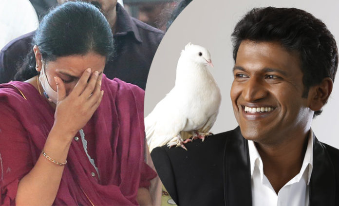puneeth rajkumar wife thanks to fan for great support