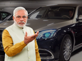 prime minister narendra modi Mercedes-Maybach S650 new car