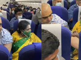 tamilisai soundarajan give treatment to co passenger in flight