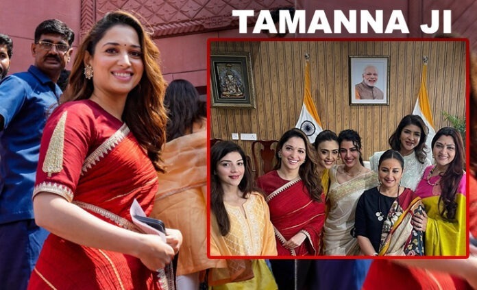 tamanna bhatia invited to new parliment building