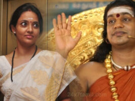 nithyanandha announce ranjitha is prime minister of kailasha